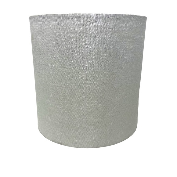 Medium | Fabric | Lamp Shade | 10” | White | Replacement - Picture 1 of 4